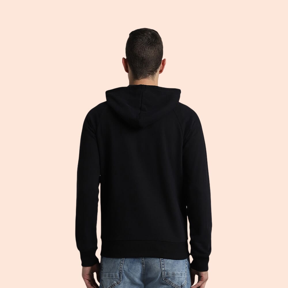 Jack and Jones Asger Hoodie- Black